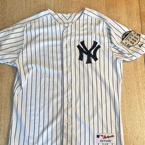 Majestic Yankees Pinstripe Jersey